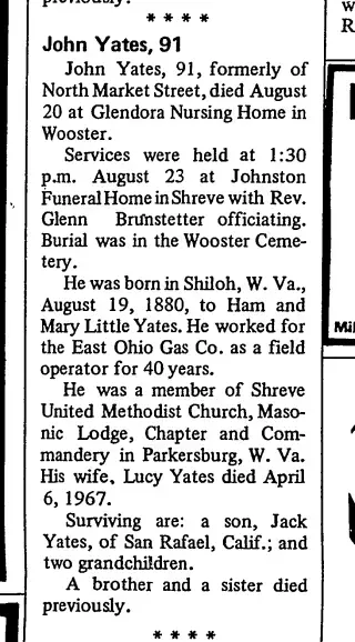 other Newspaper clipping from Aug 26, 1971 5946794