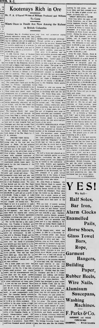 other Newspaper clipping from May 30, 1914 5947009