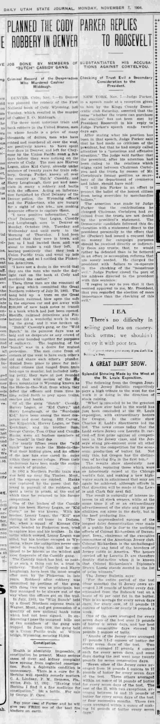 other Newspaper clipping from Nov 7, 1904 5947211