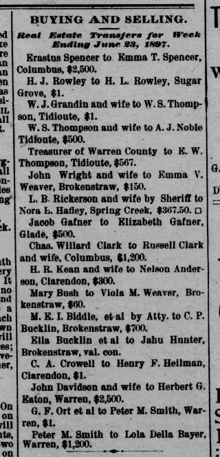 other Newspaper clipping from Jun 24, 1897 5947422