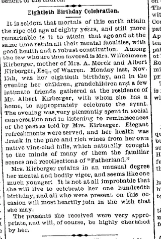 other Newspaper clipping from Nov 19, 1880 5947510