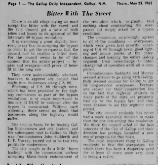 other Newspaper clipping from May 23, 1963 5947741