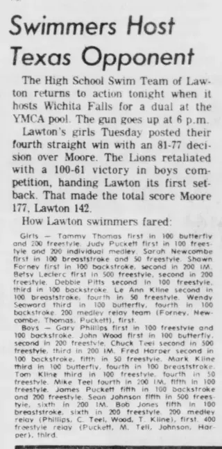 Sports Newspaper clipping from Jan 13, 1977 5947927