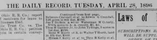 other Newspaper clipping from Apr 28, 1896 5947948