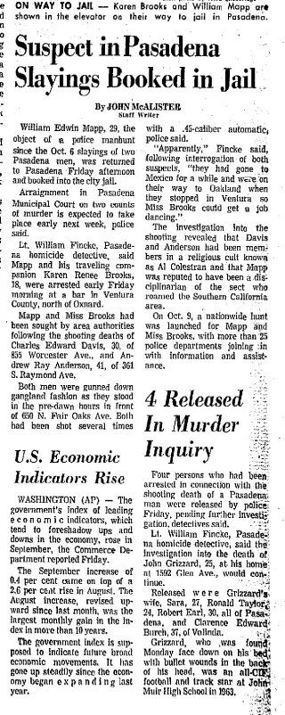 Crime Newspaper clipping from Oct 28, 1972 5948240