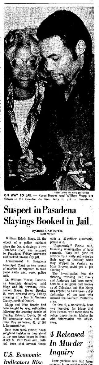 Crime Newspaper clipping from Oct 28, 1972 5948316