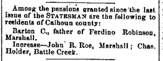 Military Newspaper clipping from Aug 9, 1887 5948431