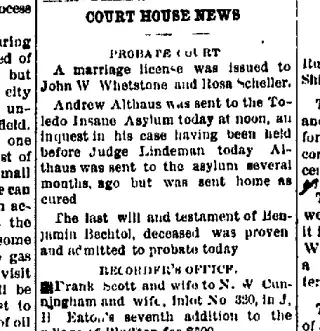other Newspaper clipping from Dec 21, 1888 5948544