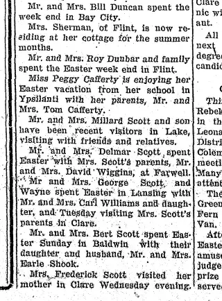 other Newspaper clipping from Apr 26, 1946 5948727