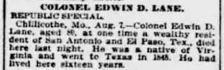 other Newspaper clipping from Aug 8, 1901 5948961