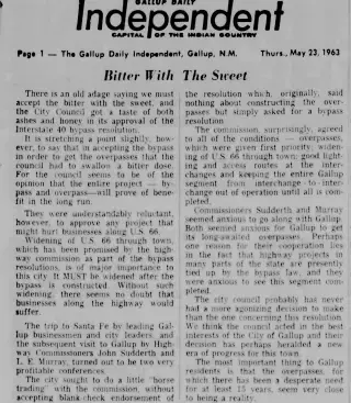 other Newspaper clipping from May 23, 1963 5948965