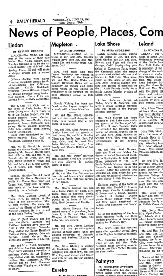 other Newspaper clipping from Jun 21, 1961 5949035