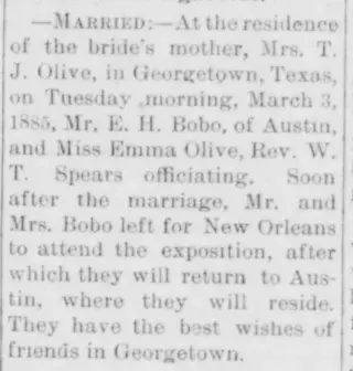 other Newspaper clipping from Mar 5, 1885 5949040