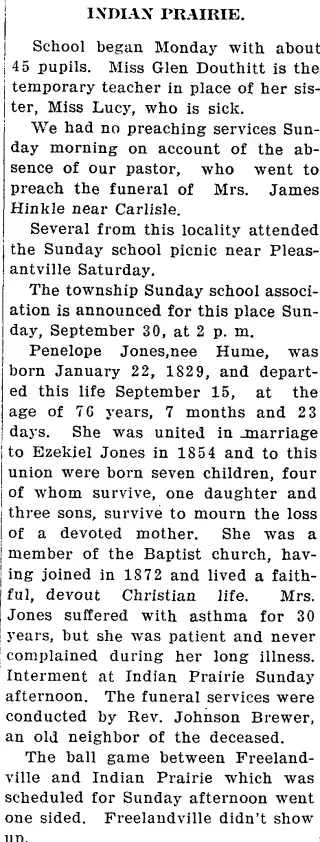 other Newspaper clipping from Sep 20, 1905 5949243