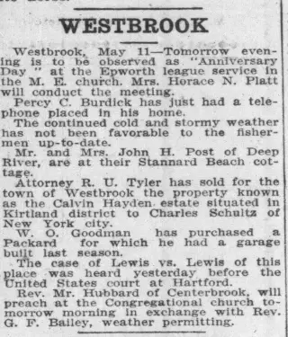 other Newspaper clipping from May 11, 1907 5949369