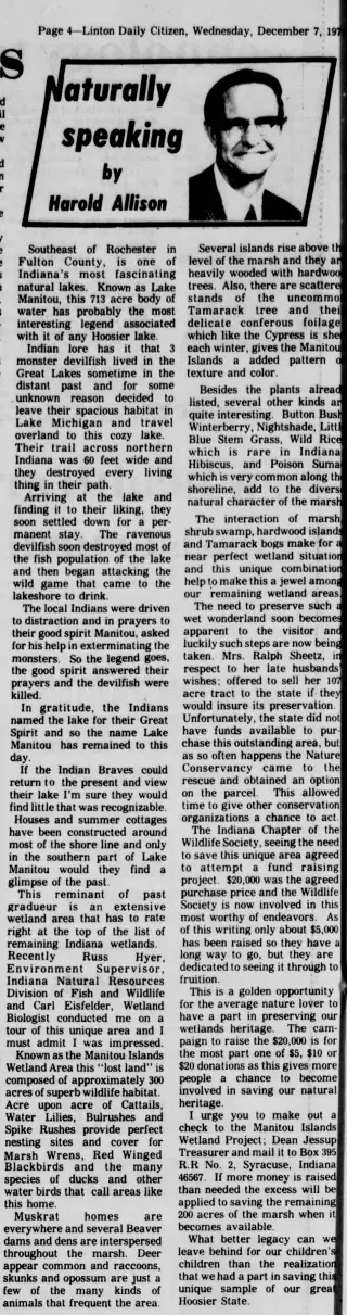 other Newspaper clipping from Dec 7, 1977 5949405