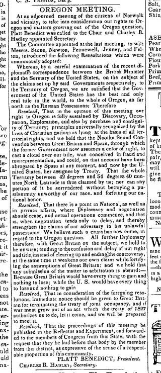 other Newspaper clipping from Feb 3, 1846 5949505