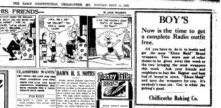 other Newspaper clipping from Sep 11, 1922 5949517