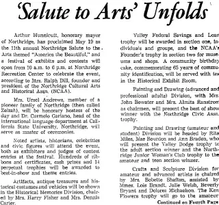 other Newspaper clipping from May 11, 1973 5949686