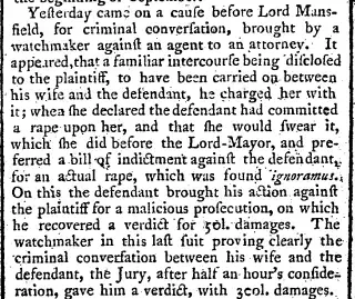 other Newspaper clipping from Jul 28, 1772 5949903