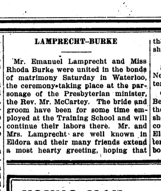 Marriage Newspaper clipping from Oct 10, 1918 5950284