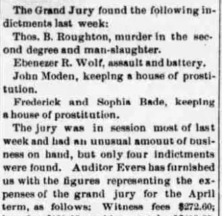 other Newspaper clipping from Apr 16, 1885 5950615