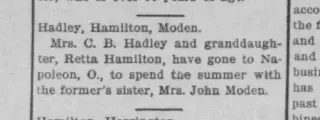 other Newspaper clipping from Jul 9, 1900 5950634