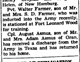 Military Newspaper clipping from Oct 29, 1953 5950694