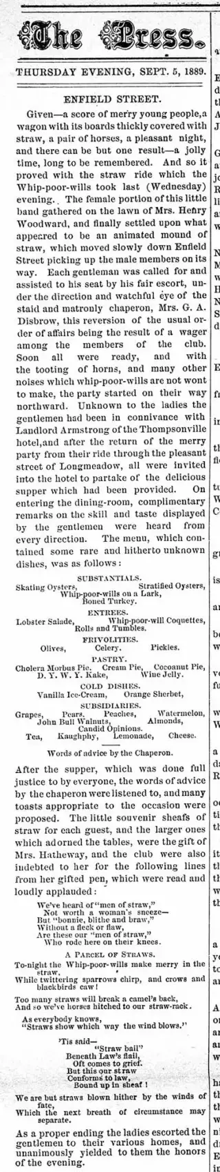 other Newspaper clipping from Sep 5, 1889 5950881