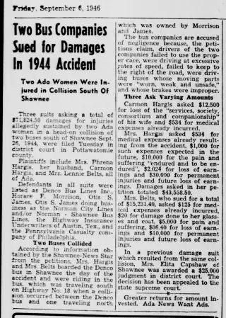 other Newspaper clipping from Sep 6, 1946 5950893