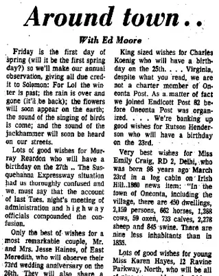 other Newspaper clipping from Mar 18, 1969 5951252