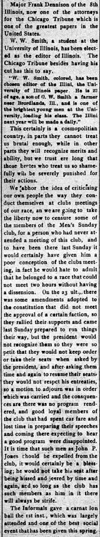 other Newspaper clipping from May 5, 1899 5951338
