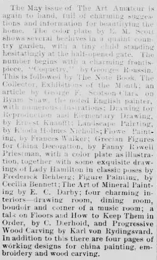 other Newspaper clipping from May 4, 1899 5951359