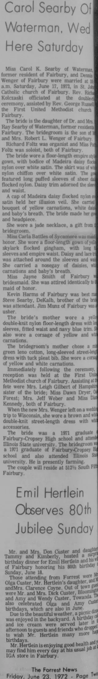 other Newspaper clipping from Jun 23, 1972 5951439