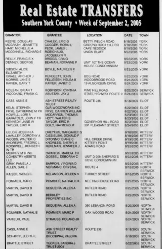 other Newspaper clipping from Sep 14, 2005 5951467