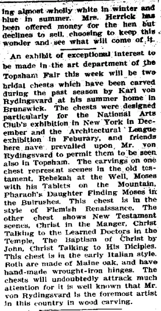 other Newspaper clipping from Oct 12, 1908 5951491
