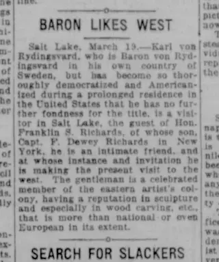 other Newspaper clipping from Mar 20, 1918 5951649