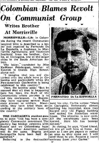other Newspaper clipping from Apr 27, 1948 5951911