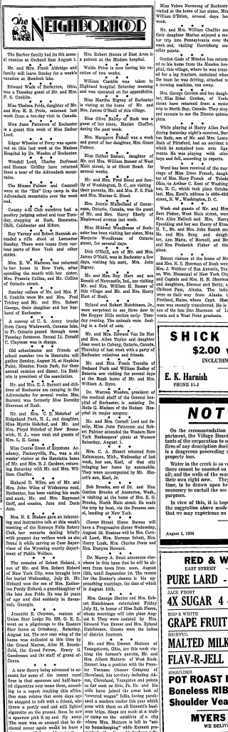 other Newspaper clipping from Aug 6, 1936 5951913