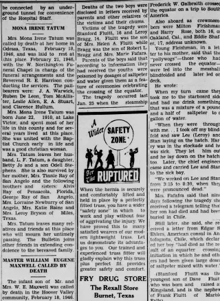 other Newspaper clipping from Feb 28, 1946 5951991