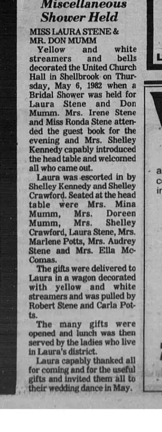 other Newspaper clipping from May 19, 1982 5952064