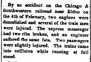 other Newspaper clipping from Feb 24, 1875 5952421