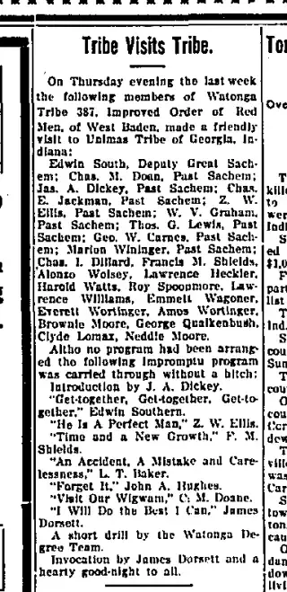 General news Newspaper clipping from Apr 20, 1922 5952843