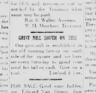 other Newspaper clipping from Dec 3, 1915 5952897