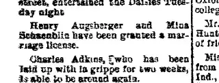 other Newspaper clipping from Feb 1, 1897 5953023