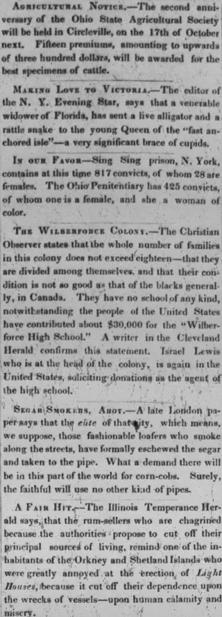 other Newspaper clipping from Sep 1, 1838 5953567