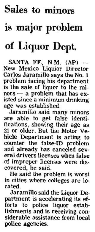 other Newspaper clipping from Nov 21, 1973 5953583