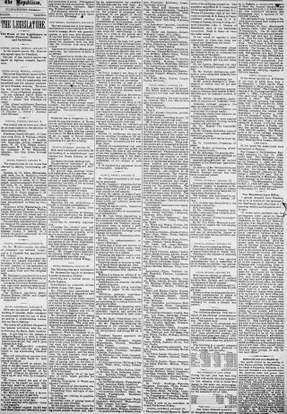 General news Newspaper clipping from Jan 18, 1889 5953641