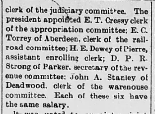 General news Newspaper clipping from Jan 18, 1889 5953642