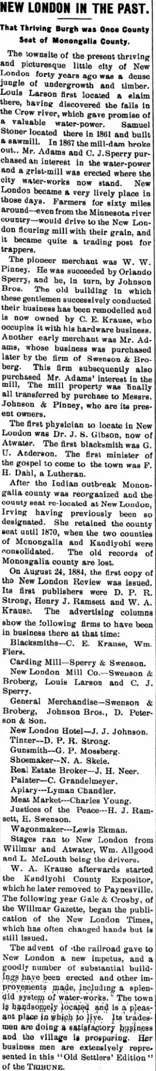 General news Newspaper clipping from Jun 21, 1899 5953650
